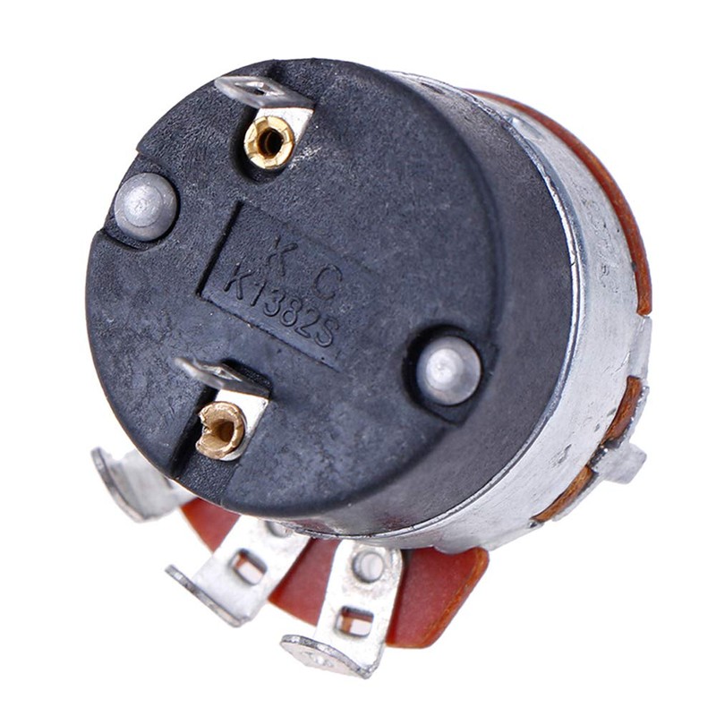 Molence 5PCS WH138 5K ohm Rotary Potentiometer with Switch, Single
