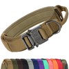 Joytale Tactical Dog Collar with Handle, Heavy Duty Military Dog