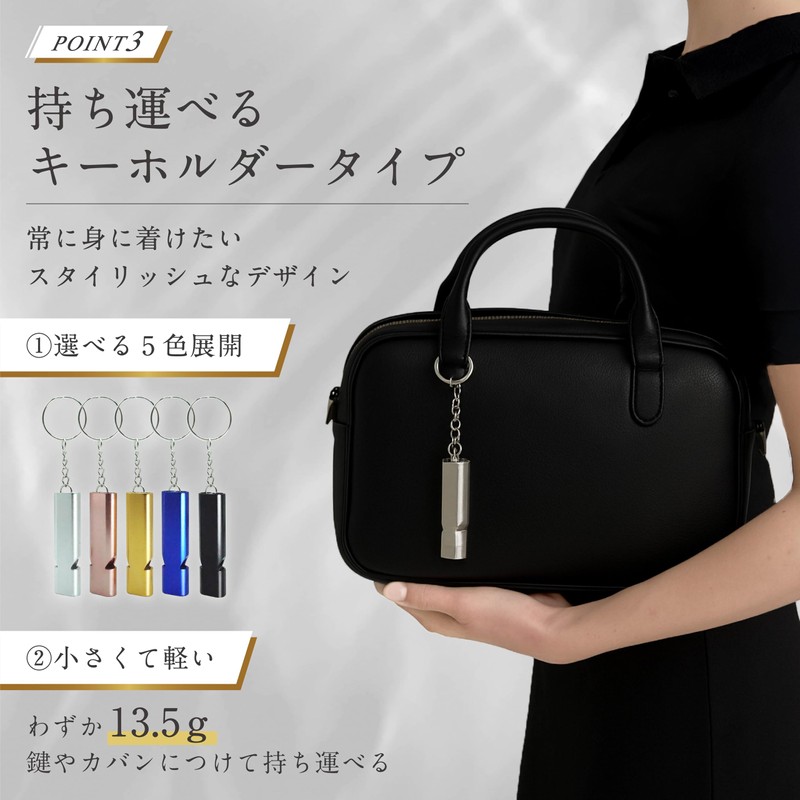 LocoHare Disaster Preparedness Whistle 【Maximum Volume 120db MAX】【Delivers Far with