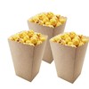 We Moment Zone 24pcs Kraft Popcorn Boxes Mini Paper Popcorn