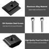 10 Pack Solar Panels Centre Clamps, Aluminium Solar Panel Mounting