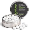 Toothpaste Tablets with Nano Hydroxyapatite, Fluoride-Free, Plastic-Free, Travel-Ready, Glacier Mint,