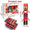 SURCVIO 12 Pack Non-Snap Christmas Table Party Favors with Party