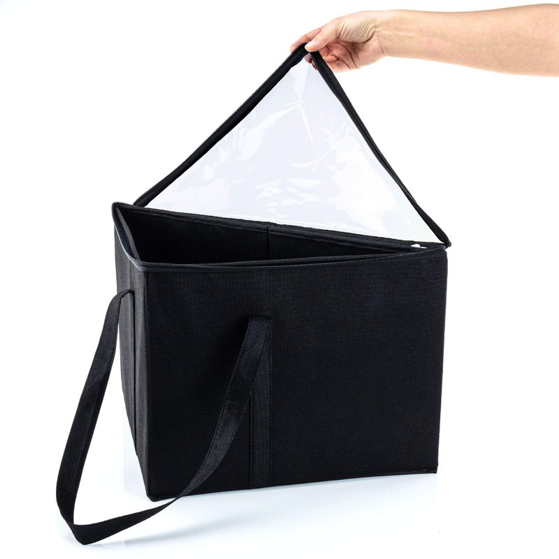 HANGERWORLD Coat Hanger Storage Box With Two Carry Handles Foldable