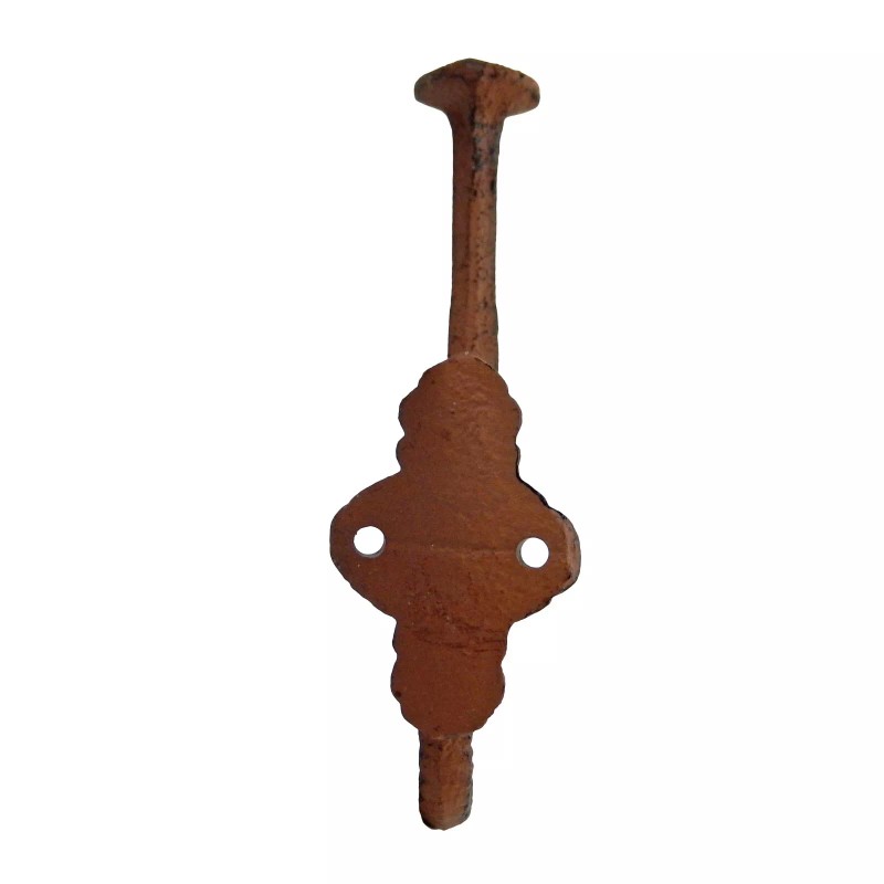 Unbranded Cast Iron Metal Victorian Triple Wall Hook Key Hat