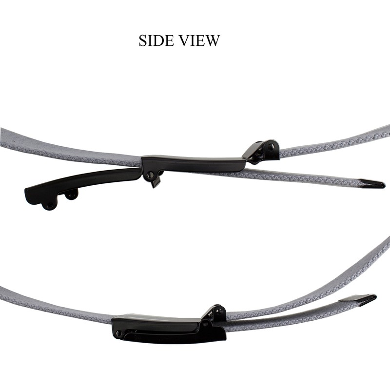 Gelante Fully Adjustable Canvas Web Belt with Black Flip Top