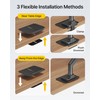 monTEK Adjustable Steel Monitor Mount Reinforcement Plate