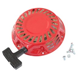 HURI Recoil Starter Pull Start with Screws for Niko Nikota 6.5HP 3500 Watts Champion 46558 46561 46596 46533 46534 46535 46539 Gasoline Generator WA30X WB20X WB30X Water Pump