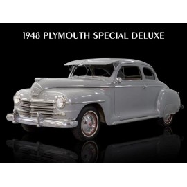 1948 Plymouth Special Deluxe NEW METAL SIGN: 12 x 16" & Ships Free