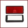 HEROFFIX Front Lower Fork Reflector Sticker Rear Saddlebag Side Visibility