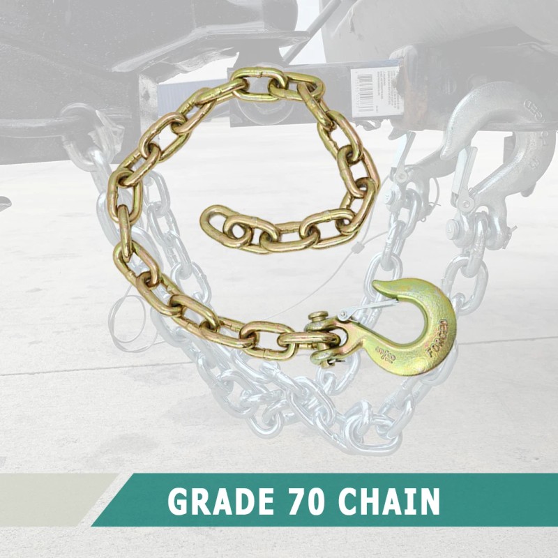 Boxer Tool 5/16" x 35" Grade 70 Trailer Safety Chains