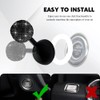 Lyxheth Car Push Starter Button Cover, Start Button Joystick, One-Touch