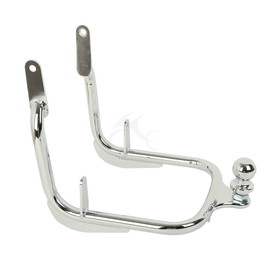TCT-MOTORPARTS Chrome Trailer Hitch Tow Receiver Fit For Harley Road King Electra Glide 2009-2013; Street Glide Special FLHXS 2009-2023; Ultra Limited FLHTK 2010–2013