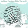 6 Pcs Shaker Balls, 304 Stainless Steel Mixing Balls for