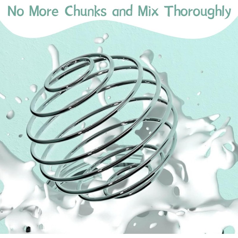6 Pcs Shaker Balls, 304 Stainless Steel Mixing Balls for