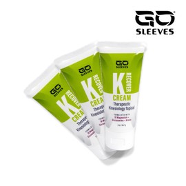GO SLEEVES Go Sleeves Sports Recovery Cream - Concentrated Muscle and Joint Recovery Lotion C Magnesium Chloride Cream with Arnica for Muscle Pain and Stiffness from Running, Exercise, Backache C 2 Ounces
