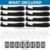 BESPORTBLE Pool Solar Cover Reel Attachment Kit Durable Nylon Straps