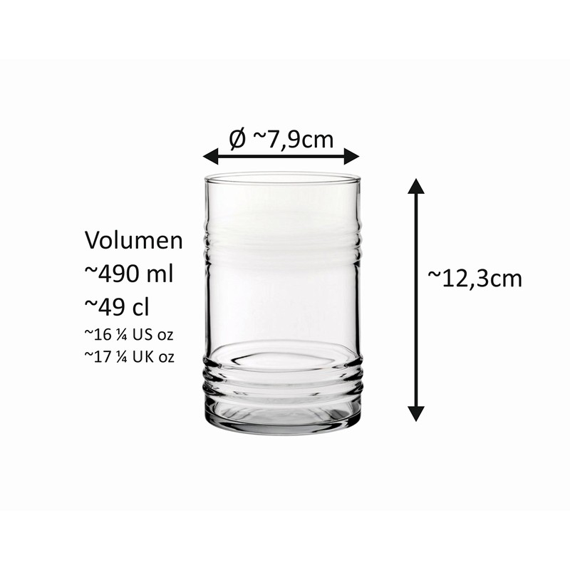 Topkapi Tiki Tincan Henner XL - Pina Colada Glasses, Cocktail