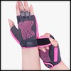White Fang NT364 Gloves, Half Finger, Fitness, Training, Anti-Slip, Men's,