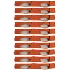 TOPWA 10PCS Sweatband welding Brown Sweatband Hard Hat Headbands for