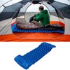 Camping Sleeping Pad Mat Foot Press Inflatable Cushion Mattress for