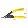 FIBAsource Fiber Optic Stripper, Three Hole Pigtail Pliers, Upgraded for