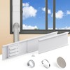 Powrocket Dryer Vent Window Kit for 4in Dryer Vent Hose,