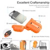 Torch Lighter, 2 Pack Butane Lighter, Windproof Outdoor Gas Lighter