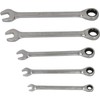 BRILLIANT TOOLS BT013005 Ratchet Ring Spanner Set, 5 Pieces [Powered