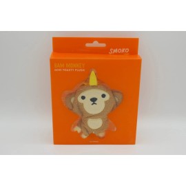 SMOKO BAM MONKEY MINI TOASTY PLUSH HEAT ME UP OR COOL YOU DOWN C2262