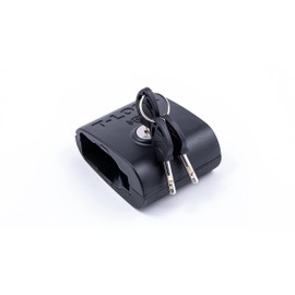 T-Lock Gun Lock with Motion Sensor 120db Alarm for Most Glock Pistol Hand Guns. California DOJ Approved Firearm Safety Device - Black