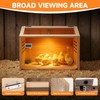 Brooder Box for Chicks Thick Wooden Chicken Brooder Box with