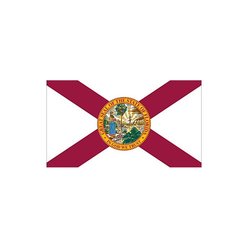 Rogue River Tactical Florida State Flag Car Decal Bumper Sticker