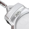 LED Illuminating Magnifier with Clamp Optical Lens Adjustment Hose Magnifying