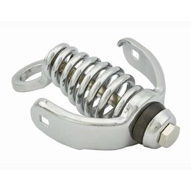 Alta Spring Fork Head Accessory Chrome. Bicycle Fork Part, Beach Cruiser Bike Fork Part, Lowrider Bike Fork Part, Top Bike Fork Part,