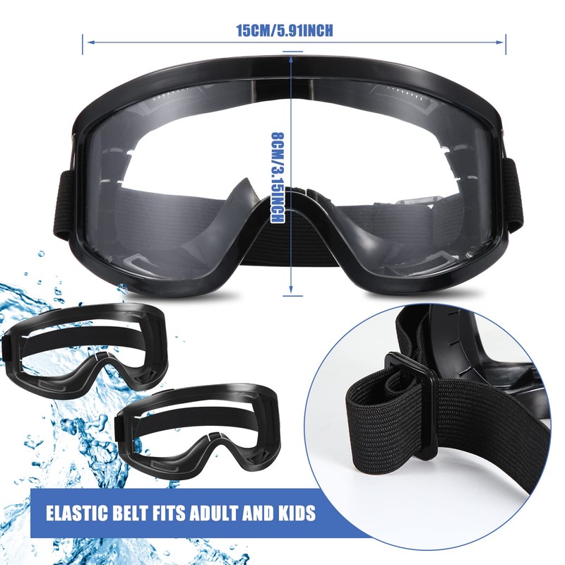 Xuhal 24 Pieces Kids Safety Goggles, Adult Science Goggles Boys