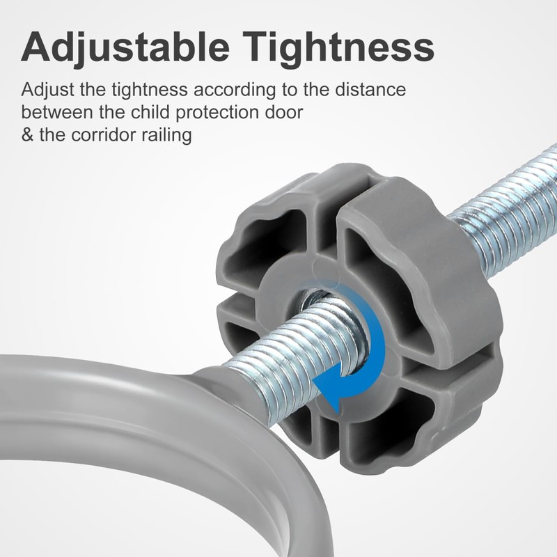 HANABASS U-Shaped Baby Gate Adaptor, 1 Piece