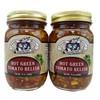 Amish Wedding Hot Green Tomato Relish 15 Ounces (Pack of