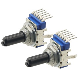 2PCS 6-Pin Dual Channel Audio Mixer Potentiometer B50K RK1114GH 50K (50K Ohm)