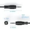 JAMEGA - 1 m RCA Audio Cable Stereo 3.5 mm