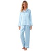 Silk Pajamas for Girls Satin Long Sleeve Button Down PJ