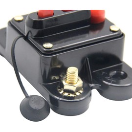 RKURCK 150 Amp Circuit Breaker with Manual Reset 12V-24V DC Surface Mount for Trolling Motor Auto Marine Boat Car Stereo Audio Speaker Resettable Fuse 150A