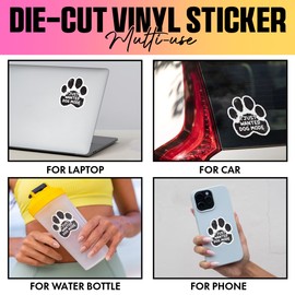 VOTANTA I Just Wanted Dog Mode Sticker, Anti Billionaires Stickers, Bought This Before He Got Weird Decals, Funny US Political Gifts Decoration for Laptops, Phones, Water Bottles, Car, Window