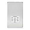 Knightsbridge SF8900PCW Screwless Dual Voltage Shaver Socket in Polished Chrome