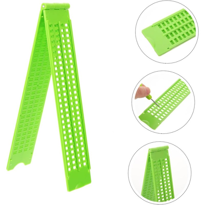 4 Columns 28 Grid Braille Board Braille Fingerboard Book Braille