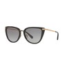 Coach HC8276 Sunglasses, Black/Grey Gradient, 56 mm