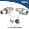 Raincovo Pressure Washer Quick Connect 3/8 Inch, Pressure Washer Fittings,