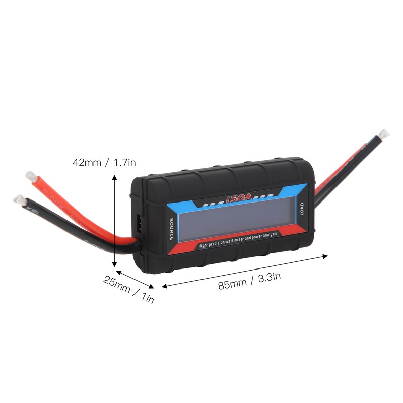 150A Digital Battery Power Analyser High Precision Power Monitor for