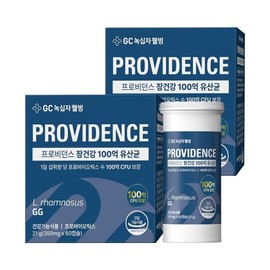GC Green Cross Wellbeing Providence 10 billion Rhamnosus GG Lactobacillus 60 capsules 2 boxes / GC녹십자웰빙 프로비던스 100억 람노서스 GG 유산균 60캡슐 2박스