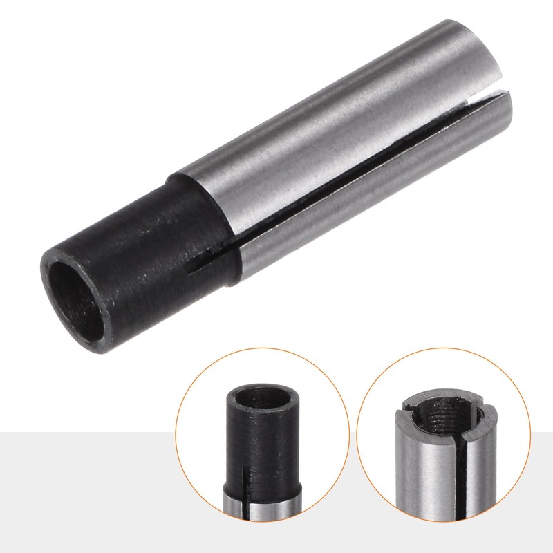 QUARKZMAN Pack of 5 Collet Chuck Driver Adapter 6 mm